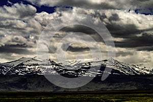 Beautiful Landscape of the Eastern Sierra Nevadas, California