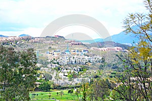 a beautiful landscape of Estepona, Costa del Sol, Spain