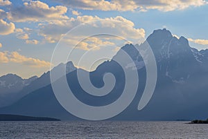 Beautiful Landscape of Grand Tetons Range