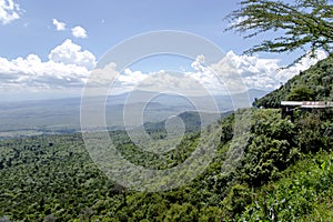 The beautiful landscape of the Great Rift Valley