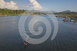 Beautiful landscape at Kanchanaburi