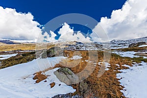 Beautiful landscape of Kosciuszko National Park, New South Wales