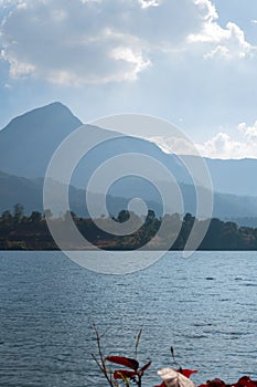 Beautiful landscape of a lake