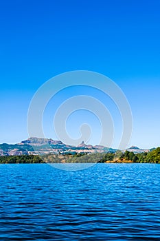Beautiful landscape of a lake