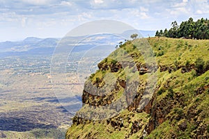 Beautiful landscape of Menengai Crater, Nakuru, Kenya