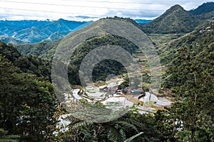 Beautiful landscape at Mountain Province Banaue Ifugao, Philippines