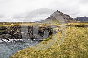 Beautiful landscape near Arnastapi, Snaefellsnes, Iceland