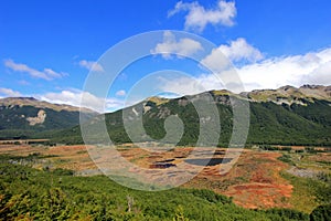 Beautiful landscape near Ushuaia, Argentina