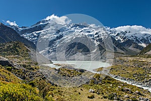 Beautiful landscape New Zealand.