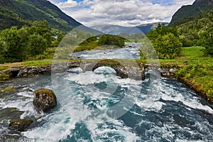 Beautiful landscape of Norway, Scandinavia, nature photo