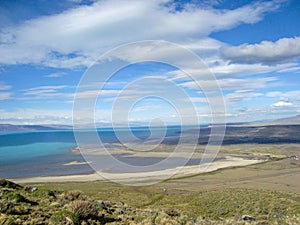 Beautiful landscape in Patagonia Argentina. Sunny day