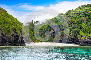 Beautiful landscape of the Phi Phi Islands, Thailand