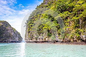 Beautiful landscape of the Phi Phi Islands, Thailand