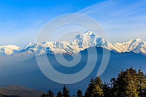 Sunrise view from Poon hill photo