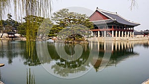 Beautiful Landscape Pictures At Gyeongbok Palace Seoul, South Korea