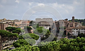 Beautiful landscape of Rome