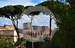 Beautiful landscape of Rome