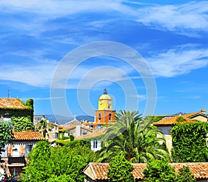 Beautiful landscape of Saint Tropez