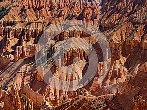 Beautiful landscape saw from Ramparts Trail of Cedar Breaks National Monument