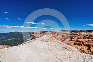 Beautiful landscape saw from Spectra Point of Cedar Breaks National Monument photo