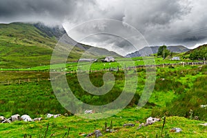 Beautiful landscape in Snowdonia, Wales