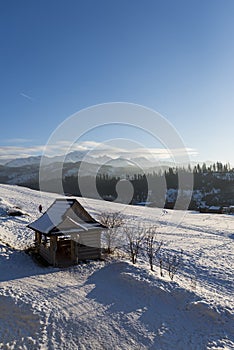 Beautiful landscape in Tatra mountains