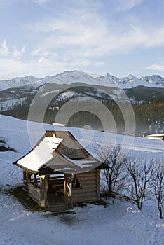 Beautiful landscape in Tatra mountains