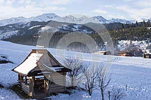 Beautiful landscape in Tatra mountains