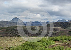 Beautiful landscape of Thorsmork Nature Reserve, South Iceland, Europe