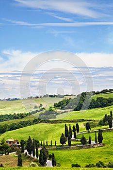 Beautiful landscape of Tuscany