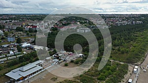 Beautiful Landscape Wladyslawowo Krajobraz Aerial View Poland