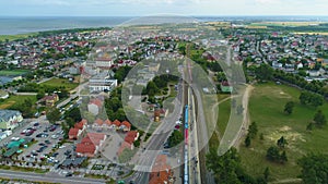 Beautiful Landscape Wladyslawowo Piekny Krajobraz Aerial View Poland