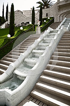 Beautiful landscaped garden in Haifa