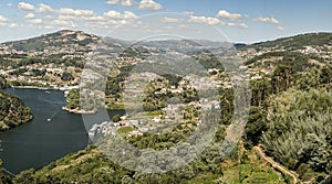 Beautiful landscapes of Douro river Valley, Porto, Portugal