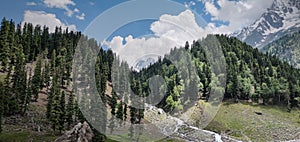 Beautiful landscapes of Kashmir Valley, India