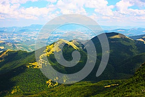 Beautiful Landscapes of the mountains Apennines