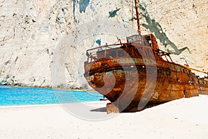 Beautiful lanscape of Zakinthos island