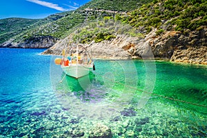 Beautiful lanscape of Zakinthos island