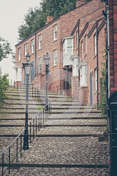 Beautiful Large Stone Stairwell