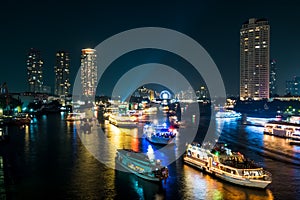 Beautiful light ship