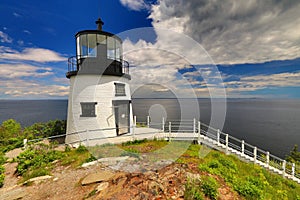 Beautiful lighthouse by Owls Head