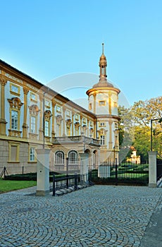 Beautiful Linhartovy castle in Czech republic