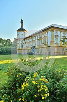 Beautiful Linhartovy castle in Czech republic