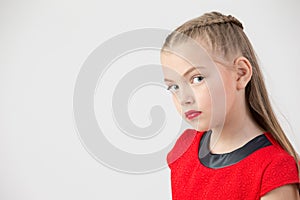 Beautiful little girl portrait