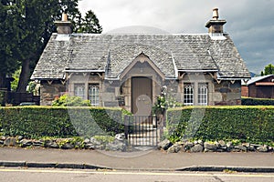 Beautiful little old house, village of Luss Scotland