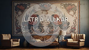 beautiful lixuar Simulated wall art in the bohemian style