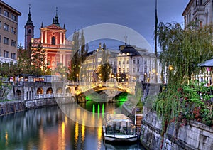 Beautiful Ljubljana, Slovenia photo