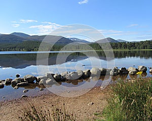 Beautiful Loch Morlich, Scotland
