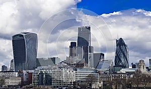 Beautiful London skyline.