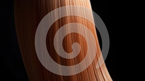 Beautiful Long Straight Hair. Generative Ai